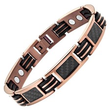 Double Strength Magnetic Bracelet One Size, Titanium