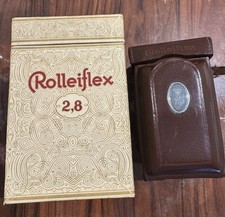 Rolleiflex 2,8C 2,8D 3.5EVS original leather case with box