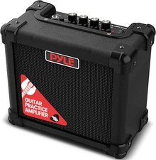 Mini Electric Guitar Amp - Portable 10 Watt Instrument Amplifier with 5-Inch Hig