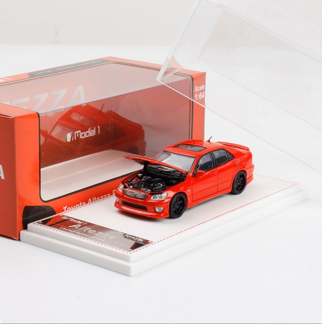 FH 1/64 Scale Altezza RS200 SXE10 Red Diecast Car Model Toy Gift