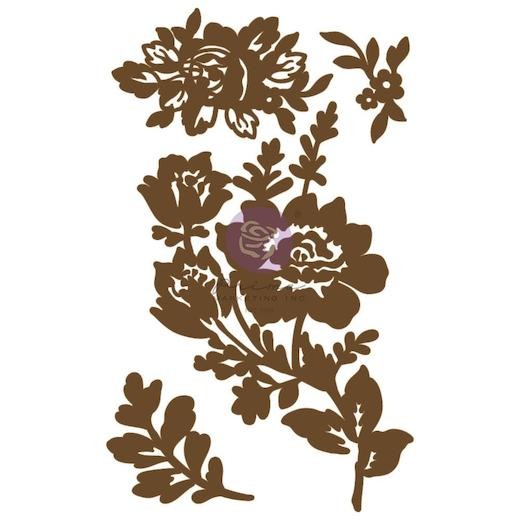 Prima Marketing Laser Cut Chipboard - Dainty But Wild 4pcs