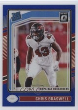 2024 Panini Donruss Optic Rated Rookie Blue Prizm /199 Chris Braswell #220 19l7