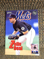 2000 New York Mets Scorecard Unscored June 4 2000 W Ticket Newspaper Promo MINT