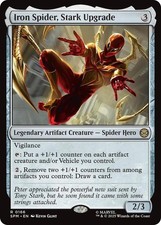 Iron Spider, Stark Upgrade 166 Rare Marvel's Spider-Man Magic: The Gathering NM