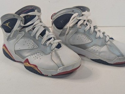 Size 8 - Air Jordan 7 Retro  Olympic USA Basketball 