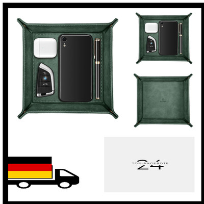 SITHON Taschenleerer - Tablett Organizer, Ablage Aufbewahrungsbox, Kunstleder