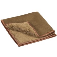Guitar Cleaning Cloths 12x12 Inch Polishing Cloths for Guitar Brown