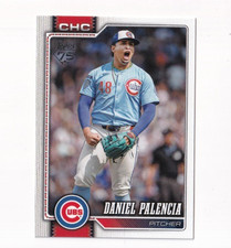 (15) Daniel Palencia 2026 TOPPS SERIES 1 BASE CARD LOT #158 CHICAGO CUBS