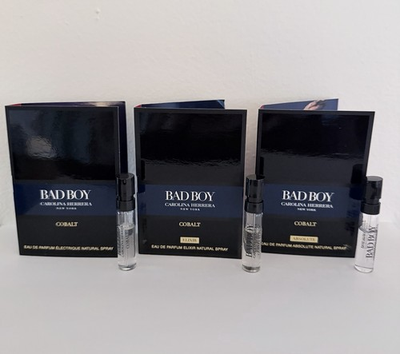 #ad #ad Carolina Herrera Bad Boy Cobalt Collection *Sample Spray Set* $22.00