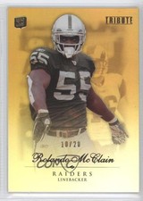 2010 Topps Tribute Gold Rainbow 10/20 Rolando McClain #55 d0u