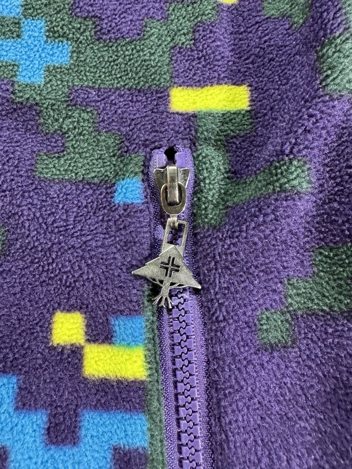 Hombres LRG Glitch World Polar Polar Polar Sudadera con Capucha Multicolor Talla Mediana  Foto 4 de 4