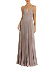 Mac Duggal V Neck Gown Women's