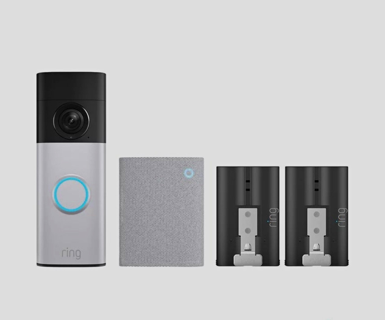 Ring Battery Doorbell Plus Smart Video Doorbell Wi-Fi Night Vision Battery