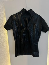 Latex Shirt  Frontreissverschluss Small 0,4 mm