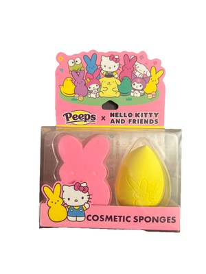 Easter Peeps x Hello Kitty & Friends Cosmetic Sponges 2 Pk Makeup Sponge
