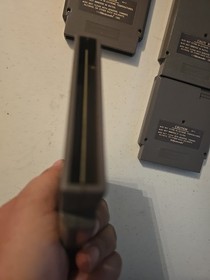 Lot Of 4 Nes Silentservice Wrath Of The Black Manta American Gladiators Topgun