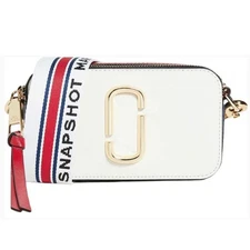 Marc Jacobs Women's Snapshot Crossbody Bag, New Coconut Multi, One Size M0012007
