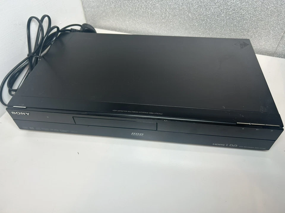 Sony RDR-DC100 DVD-Recorder schwarz kabelgebunden 44W (DVB) 1080p Twin-SCART HDMI tragbar