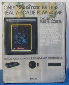 Vectrex HP 3000 Arcade System Video Game Console Box Plus Games GREAT CONDITION