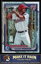 Yohandy Morales 2024 Bowman Chrome Prospects Mojo Refractor #BCP-52 Nationals