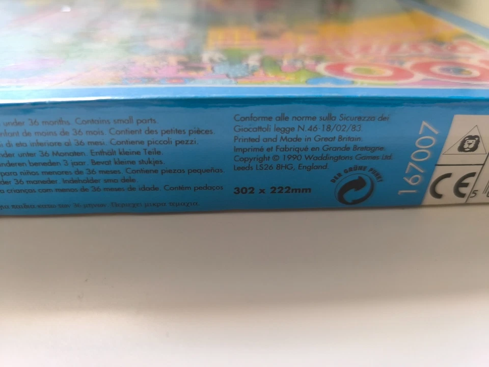 ✨ VINTAGE PUZZLE: Waddingtons - Walt Disney (100 Teile) – 1990 - Neu/OVP - Bild 4 von 4