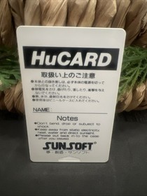 NEC PC Engine Hucard - Batman - Import Japan Japanese US SELLER Sunsoft