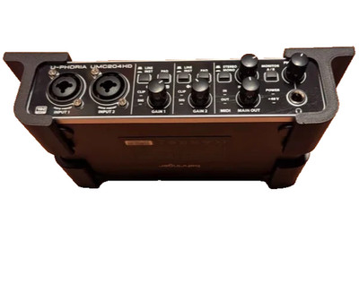 Untertischhalterung für Behringer U-Phoria UMC202HD / UMC204HD   3D aus PETG