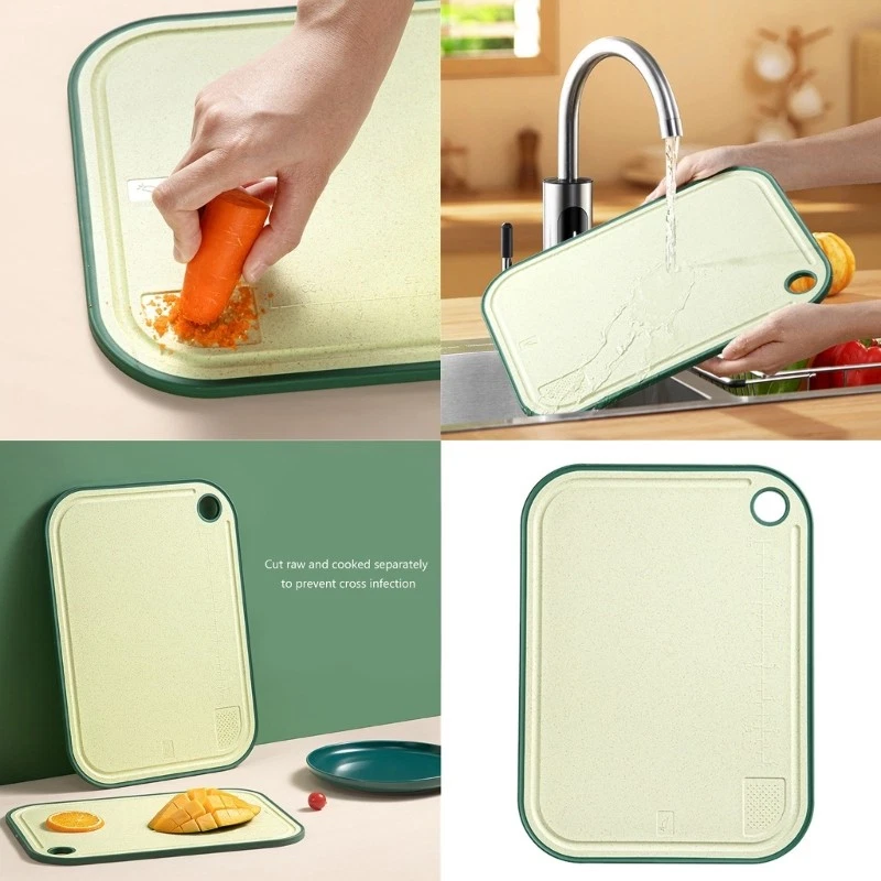 Nonslip Kitchen Cutting Board Plastic Texture Suitable for Restaurant Use