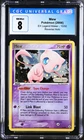 Pokemon Mew EX Legend Maker Reverse Holo Rare #10/92 CGC 8 NM/Mint