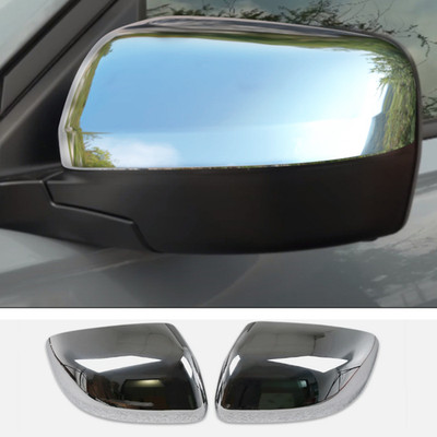 Chrome Car Rearview Mirror Cover Trim 2pc For Honda Pilot 2023-2026