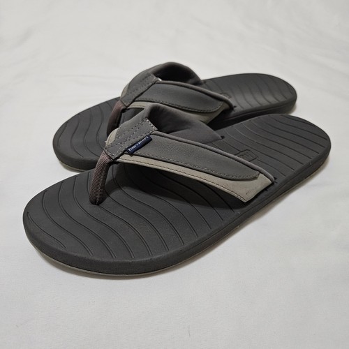 Hari Mari Ten Men’s Size 10 Flip Flop Sandals Dark Gray Comfort Casual
