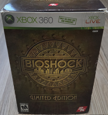 2K BioShock Limited Edition Big Daddy Action Figure Xbox 360 Box Set
