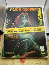 Alice Cooper Muscle of Love Folio Album Book 1974 Bizarre Music Big3