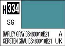 Mr. Hobby Aqueous H334 Semi-Gloss Barley Grey BS4800/18B1 10ml