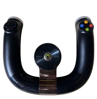 Xbox 360 Microsoft Wireless Speed Wheel Racing Controller  1470 - Tested Works