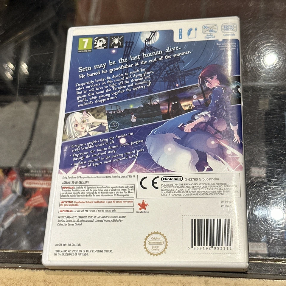 Fragile Dreams: Farewell Ruins of the Moon • Nintendo Wii Game + Manual PAL 2009 - Image 3 of 4