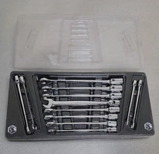 NEW Matco 12 Piece METRIC 12 Point Flex Socket Head Wrench Set 8mm  19mm SMSBM12