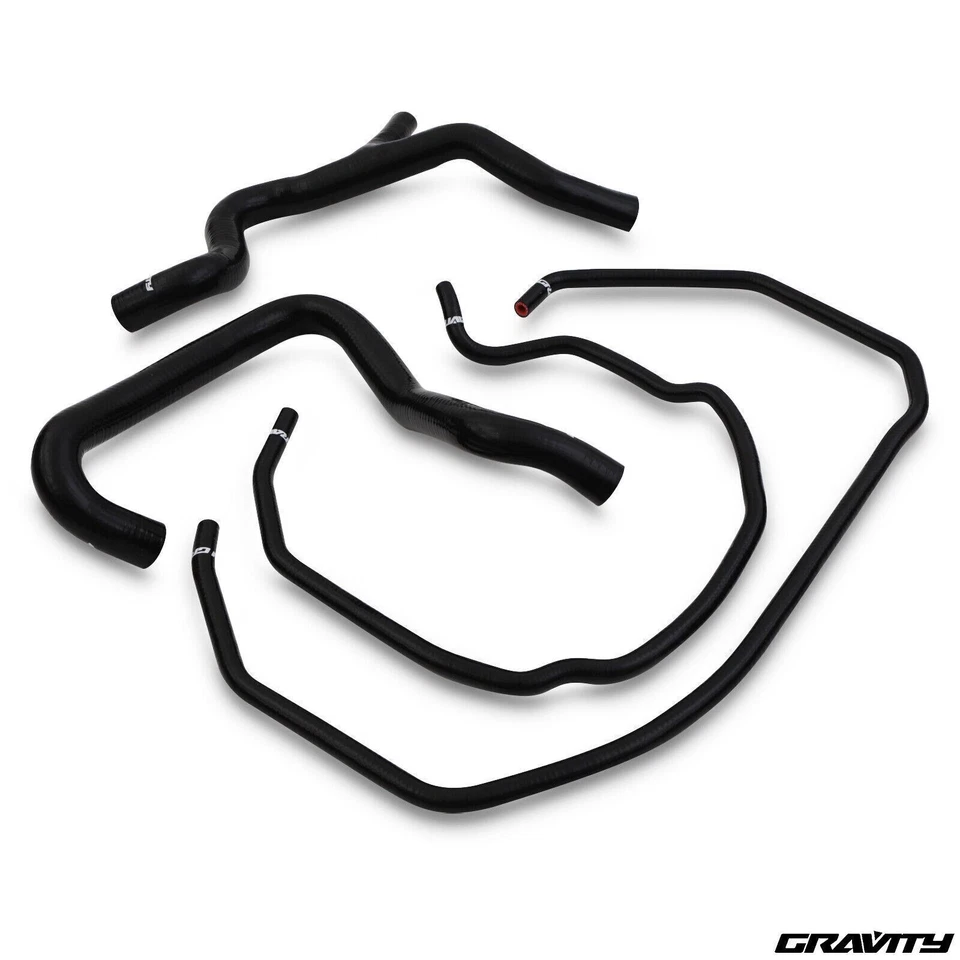 4pc SILICONE ENGINE RADIATOR HOSE PIPE KIT FOR FORD FOCUS MK2 2.5 ST ST225 05-11