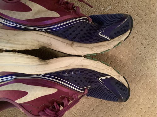 brooks Womens launch Size 7 Running Shoes Sneakers Blue Purple Gym Shoes Look! - Picture 9 of 9