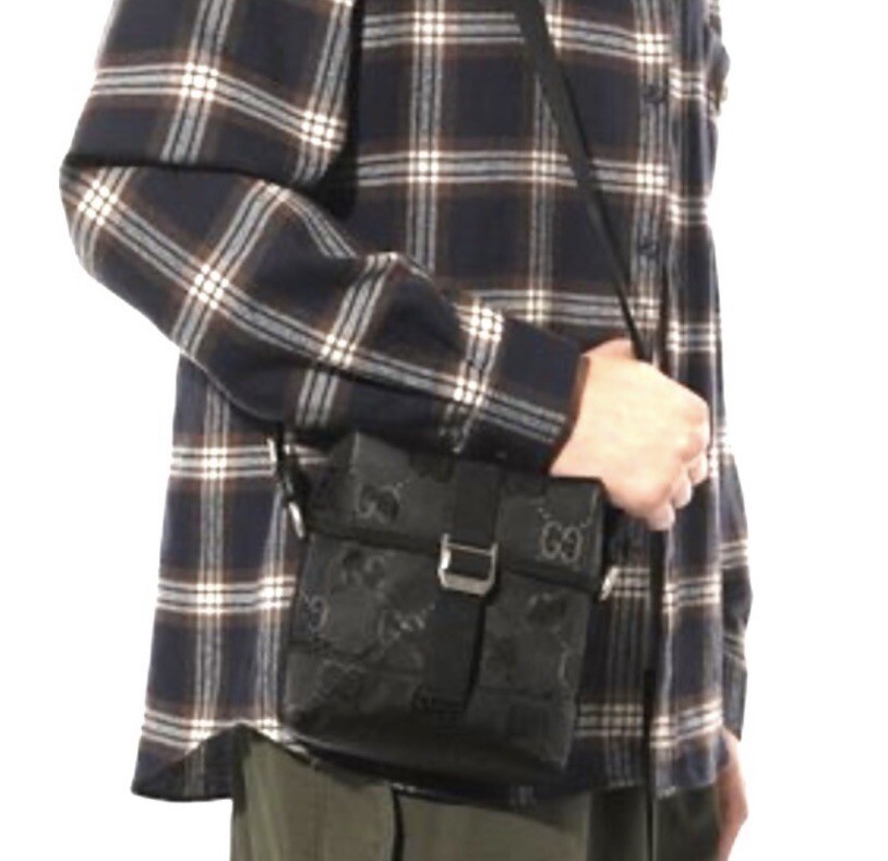 New Authentic Gucci GG Off The Grid Black Unisex 643858