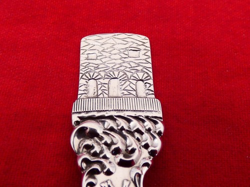 Vintage Sterling Silver Newport Small Souvenir Spoon IZ-8 - Picture 2 of 6