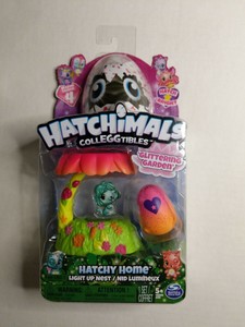 hatchimals colleggtibles light up nest