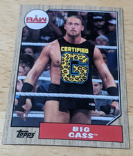 2017 Topps WWE Heritage - #13 Big Cass Raw - Wrestling Card