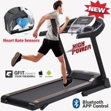 Treadmill Folding for Home Heavy Duty Running Machine with Manual/Auto Incline