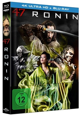 47 Ronin- Limited Mediabook -Cover A - (4K ULTRA HD + BLU-RAY) - NEU&OVP