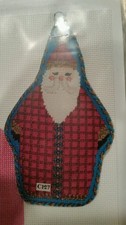 Santa Claus C127 HP 18m Needlepoint Canvas and Stitch Guide Princess and Me