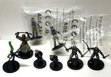 Star Wars Miniatures 8 miniature PROMO Lot, NO CARDS