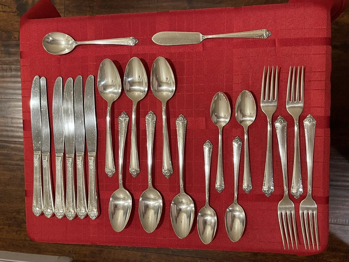 Wallace silverplate flatware clearance