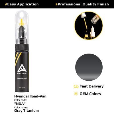 Touch up Paint for Hyundai Iload Van Code: NDA Gray Titanium