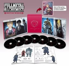 Fullmetal Alchemist Brotherhood Limited Edition Blu-ray Box Set 1 Anime NEW